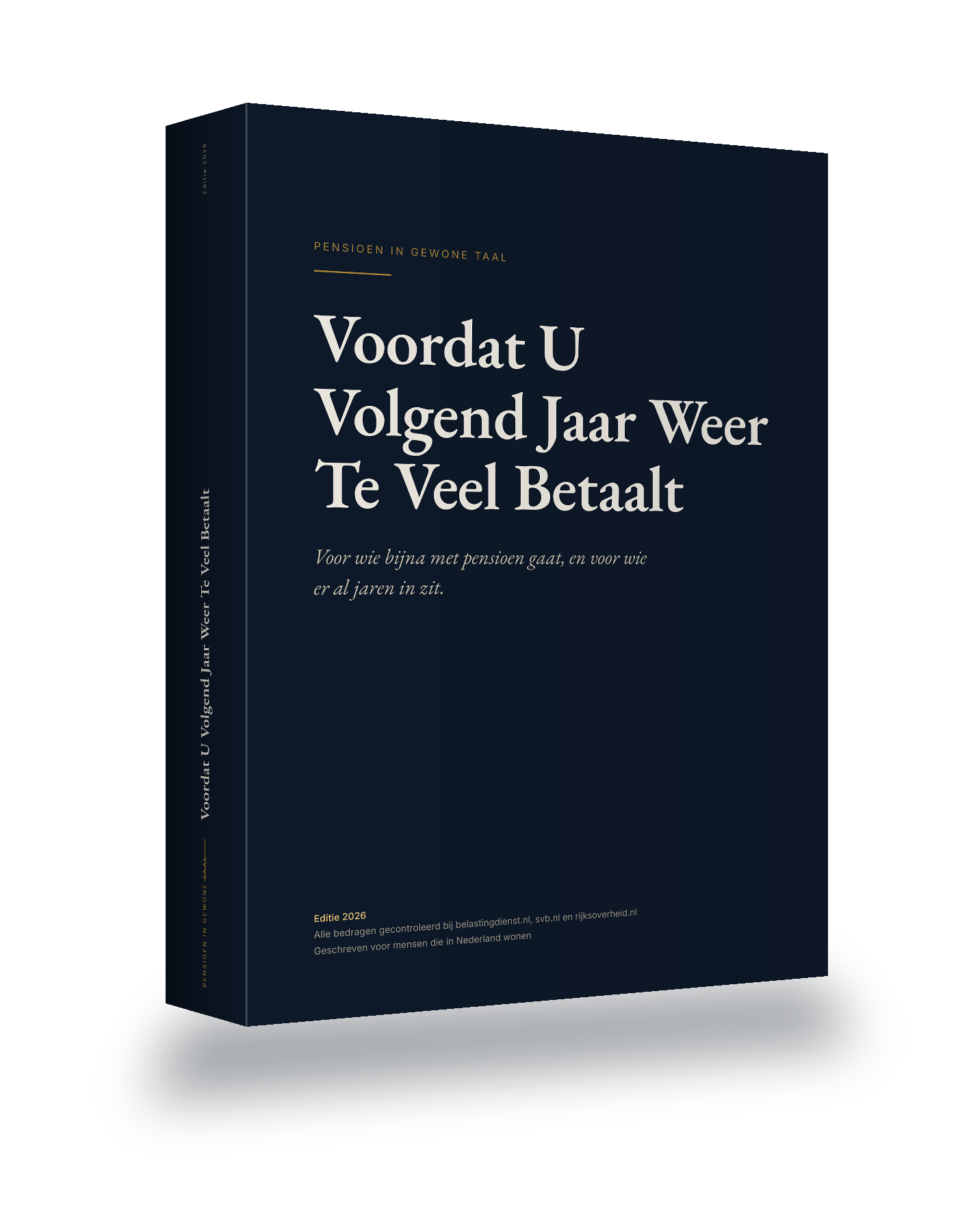 Voordat U Volgend Jaar Weer Te Veel Betaalt