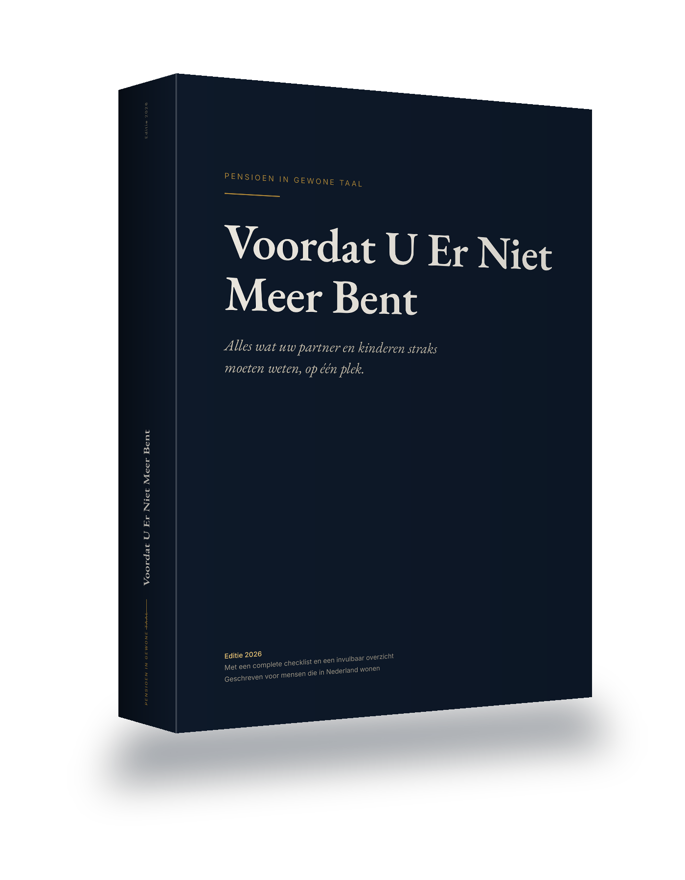 Voordat U Er Niet Meer Bent